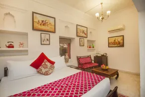 Amritara Chandra Mahal Haveli, Bharatpur - Vue de la chambre