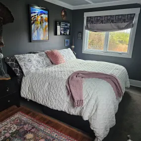 Camp Nova a Cozy Cedar-Clad Cottage in Scenic Tangier, Canada - Chambre