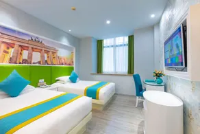 Yiwu Defeng Hotel - Vue de la chambre