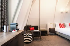 Maison ELLE Amsterdam - Vue de la chambre