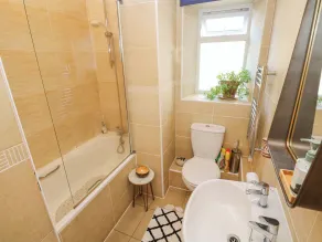 Landhaus mit Sauna und Garten | Strandblick - Badezimmer
