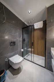 AKÇAY GOLDEN STONE HOTEL - Badezimmer