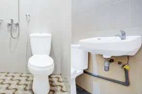 Hotel O Surabaya near Universitas Airlangga formerly Kertajaya Residence Surabaya - Bathroom