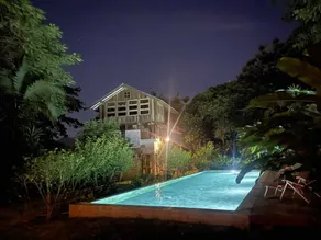 Private Wooden Pool Villa in Mae Rim for 4-6 Guests - Pool