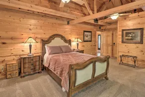 'serenity Woods' Cabin w/ Hot Tub & Fire Pit - Værelse