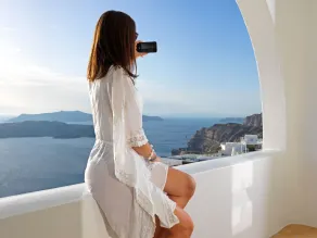 Lilium Hotel Santorini - Vue de la chambre
