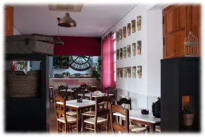 Hostal Vía Verde de la Sierra - Restaurang