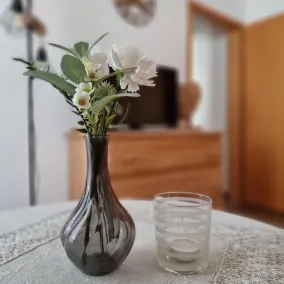 Exquisito apartamento vacacional con barbacoa y terraza - Habitación