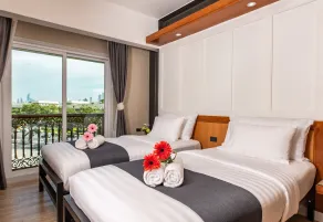 Dang Derm In The Park Khaosan - Vue de la chambre
