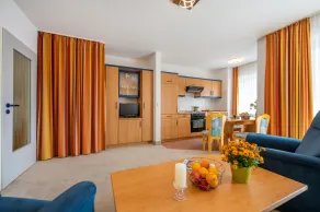 Strandruh Appartementvermietungen - Wohnbereich