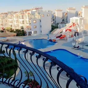 Sharm Hills Resort - Ausblick vom Zimmer