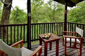 Kruger Safari Lodge - Ausblick vom Zimmer