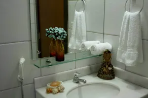 Pousada Restinga Apart Service- Aeroporto - Salle de bain