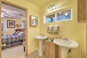 Walk to Big Trees State Park: Cabin w/ Deck! - Interior