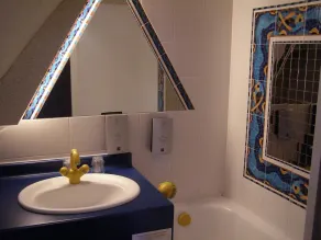 Logis Auberge À La Tête De Lard - Badeværelse