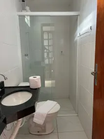 Hospedaria Cumbuco - Kitnets Completas - Bathroom