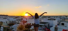 Zenit Olhao B & B with sea view rooftop terrace - Rum
