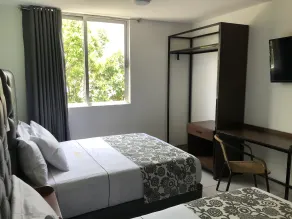 Hotel Jar8 Acuario enfrente al Acuario de Veracruz - Vue de la chambre