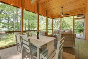 Waterfront Deck! Chic Lower Scott Lake Cottage - Innenbereich