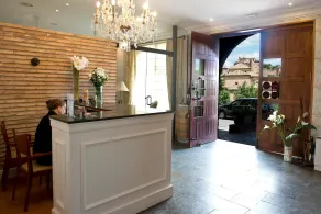 Hotel Santa María de Alquezar - Recepción