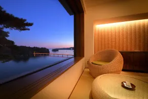 Komatsu-kan Kofu-tei - Vue de la chambre