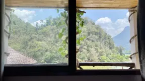 Ba Be Lakeside Bungalow - Vista do quarto