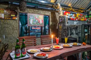 Latengaya Mount Batur View Bungalow - Restaurant