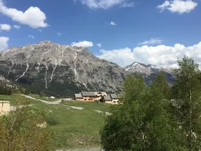 Le Chalet d'en Hô - Ausblick vom Zimmer