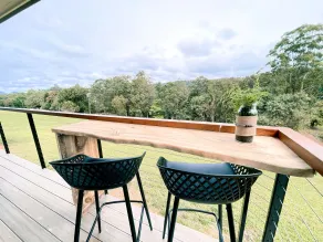 Seven Peaks Farm Stay - Ausblick vom Zimmer