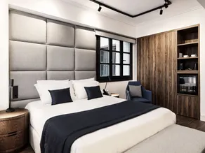 Vanoro Hotel - Vue de la chambre