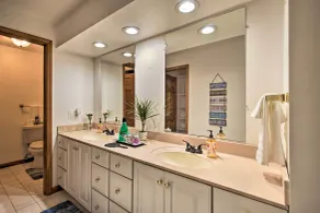 Lake Access, Hot Tub & 2 Decks: Ortonville Retreat - Interior