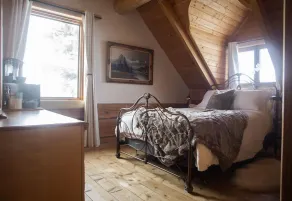 Hébergement "La Maison en Bois Rond" - Værelse