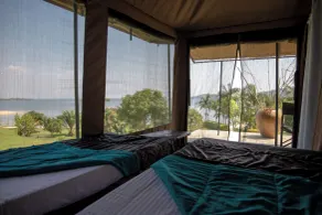 Find a quiet Beach resort at Rushel Kivu Resort - Spa