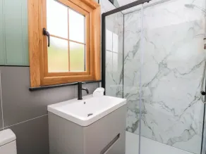 Dam View Shepherds Hut - Baño