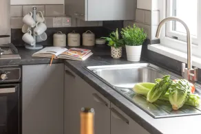 Wheal Amelia- Beautifully Fitted Wooden Lodge Helston Cornwall - Eget kök