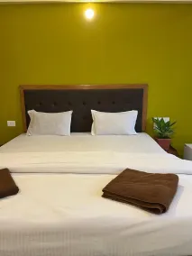 Morjim Pride Hotel with Swimming Pool near Morjim Beach - Room