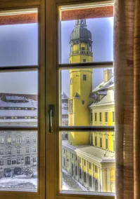 Zum Handtuch - Vista dalla camera