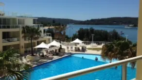 BASE Holidays - Ettalong Beach Premium Apartments - Ausblick vom Zimmer