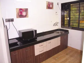 Nirvaah Home Siolim- 1BHK - Private kitchenette