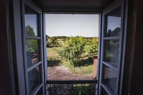 Les Voyageurs - Vue de la chambre