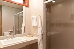 Hotel Village Le Canton - Badezimmer