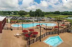 Walker's Bluff Casino Resort - Ausblick vom Zimmer