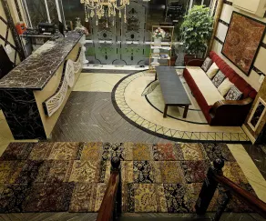Hotel Ramgarh Palace. - Lobby