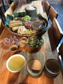 O'Chau Meo Vac Homestay Ha Giang - Restaurant