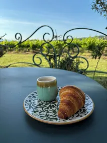 Le Mas des Vignes en Drome provençale - Restaurante