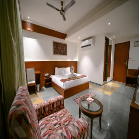 The Ramvilas - A Rooftop Lake View Hotel in Udaipur - Vue de la chambre