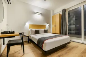 BK Studio And Rooms Near Huda City Centre - Zimmer