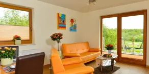 Ferienwohnung Panoramablick - Living area
