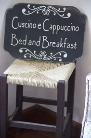 Cuscino e Cappuccino B&B - Ingresso interno