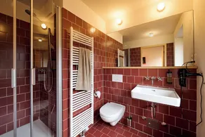 Schwarzes Kreuz Gasthaus Pension - Badezimmer